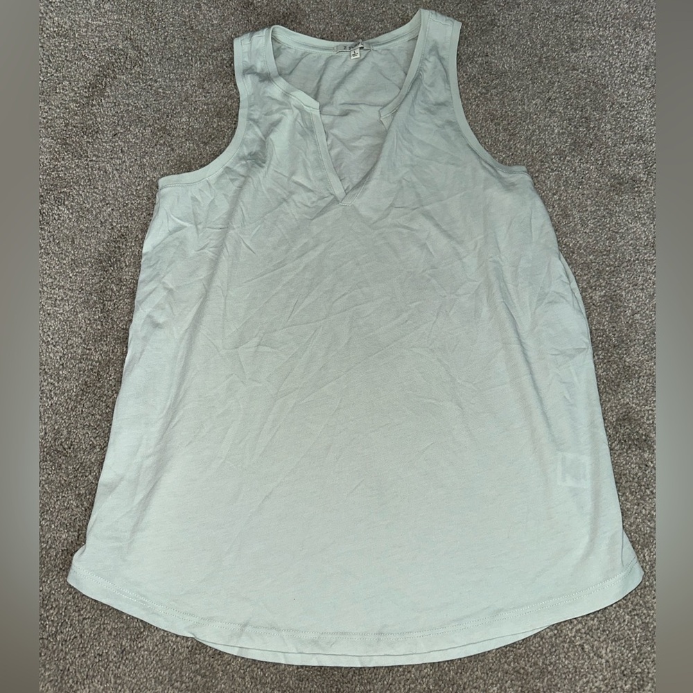 Light Green Sleeveless Women's Top